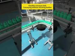 85mm Width Flexible Plastic Bottle Chain Conveyor Machine Modular Structure