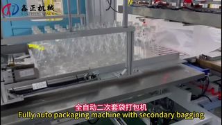 เครื่องบรรจุขวดซอสถั่วเหลืองอัตโนมัติเต็มรูปแบบพร้อมฟังก์ชั่นบรรจุถุงคู่