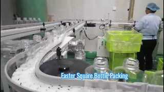 Square Bottle Packing Machine