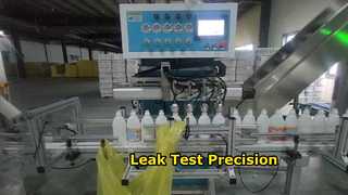 เครื่องทดสอบการรั่วไหลที่มีความแม่นยำสูงชนิดเคลื่อนย้ายได้พร้อมเวิร์คสเตชั่น 4 เครื่อง